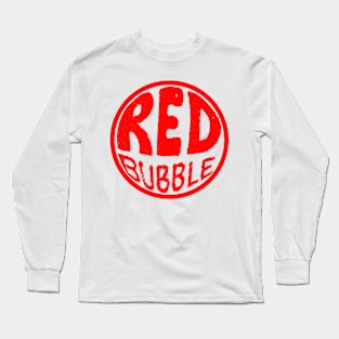 red bubble design Long Sleeve T-Shirt